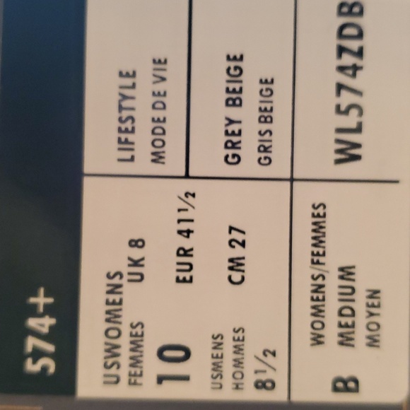 New Balance 574 Platform Women's Sz/ WL574ZDB - Picture 12 of 12